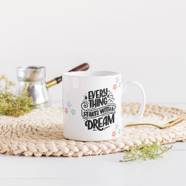 Taza Mug motivacional para el éxito y la inspiración