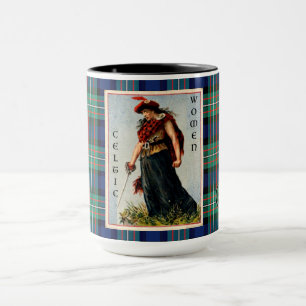 Taza Mug. mujer celta