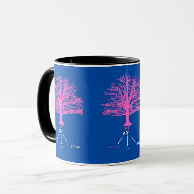 Taza Mug 'My Art Tree' (Anverso izquierdo)