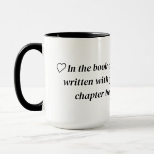 Taza Mug My Love Story Empieza contigo .