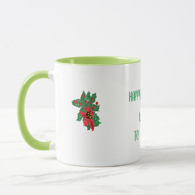 Taza Mug :Navidades BIENVENIDOS A NUESTRA CASA (Izquierda)