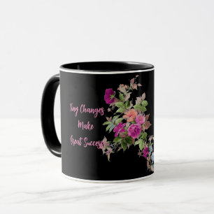 Taza Mug negra motivadora