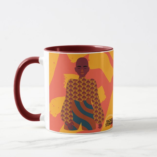 Taza Mug negro de glamour (Izquierda)