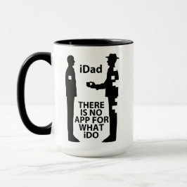 Taza Mug "NO APP 4 iDAD"