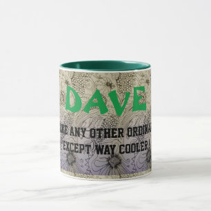 Taza Mug - Nombres (Dave)