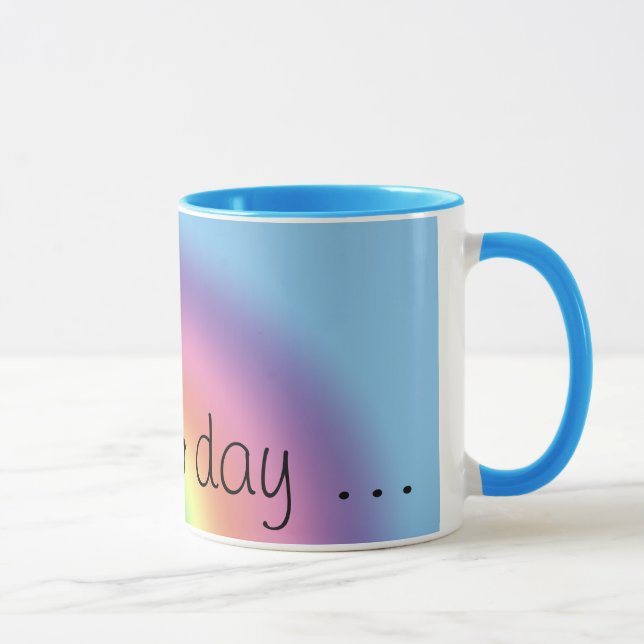 Taza Mug - Nuevo día arcoiris (Derecha)