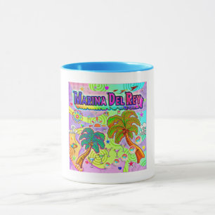 Taza Mug objetivo de vacaciones de Marina Del Ray