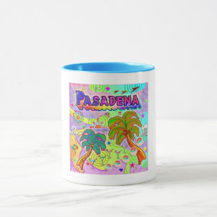 Taza Mug objetivo de vacaciones de Pasadena