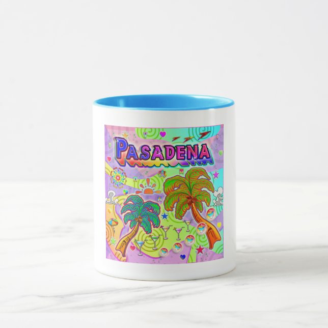 Taza Mug objetivo de vacaciones de Pasadena (Centro)