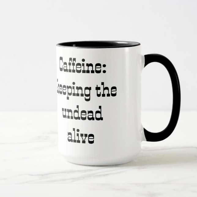 Taza Mug occidental, humorístico (Derecha)