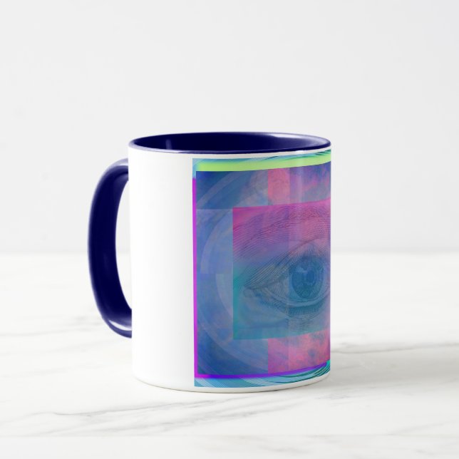 Taza Mug ocular radiante (Anverso izquierdo)
