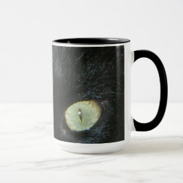 Taza Mug - Ojos de gato negro