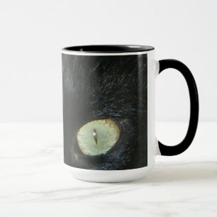 Taza Mug - Ojos de gato negro
