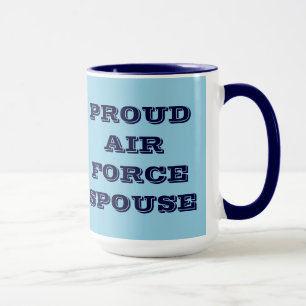 Taza Mug Orgulloso Esposo de la Fuerza Aérea