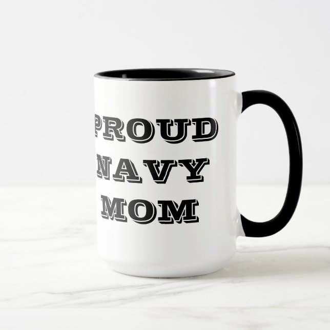 Taza Mug Orud Navy Mom (Derecha)