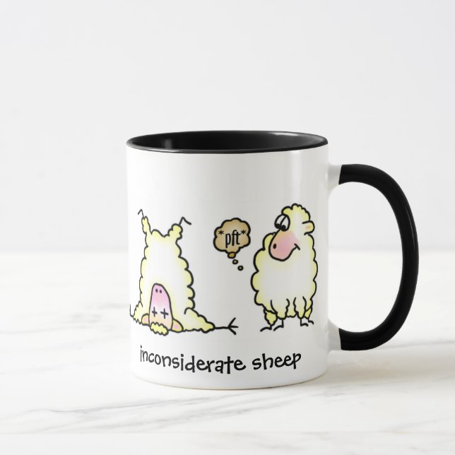 Taza Mug ovino desconsiderado (Derecha)