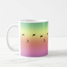 Taza Mug - Pájaros en la orilla al amanecer
