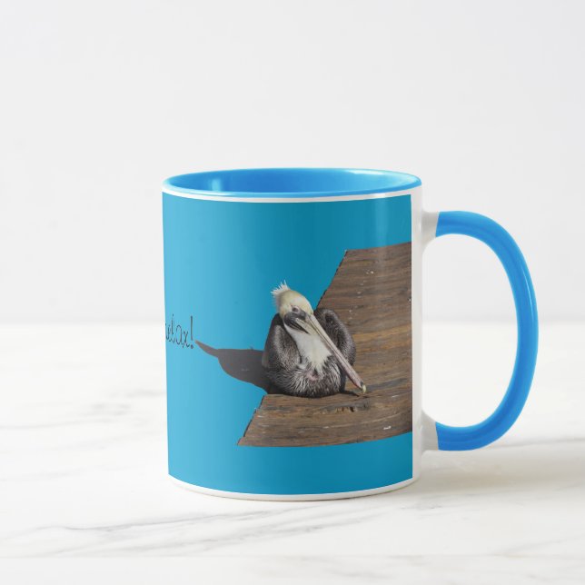 Taza Mug - Pelican en Pier (Derecha)