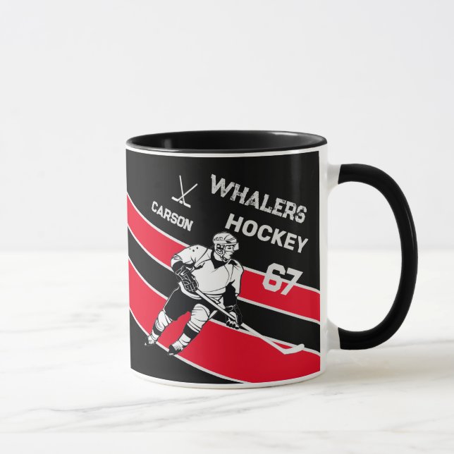Taza Mug personalizada de hockey (Derecha)