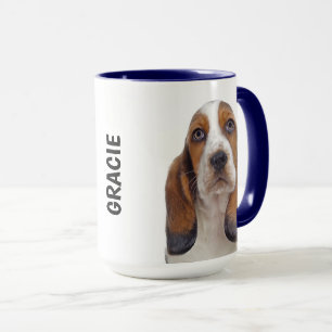 Taza Mug personalizada de Hound Basset