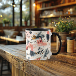 Taza Mug personalizada de Moda de Boho festivo para adu