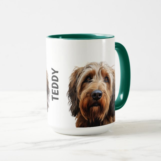 Taza Mug personalizada de Otterhound (Anverso derecho)