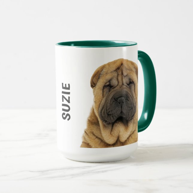 Taza Mug personalizada de Sharpei en China (Anverso derecho)