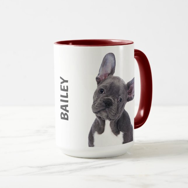 Taza Mug Personalizada del Terrier de Boston (Anverso derecho)