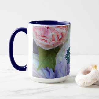 Taza Mug personalizada suave y audaz multiflor