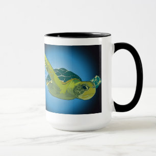 Taza MUG personalizado- BOLSA DE TORTUGA MARÍTIMA