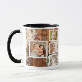 Taza Mug personalizado de 4 fotos