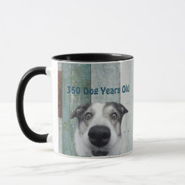 Taza Mug Personalizado de cumpleaños 50 negro personali