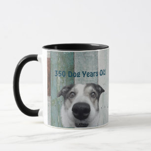 Taza Mug Personalizado de cumpleaños 50 negro personali