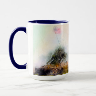 Taza Mug Personalizado en memoria de la guerra del Cuer