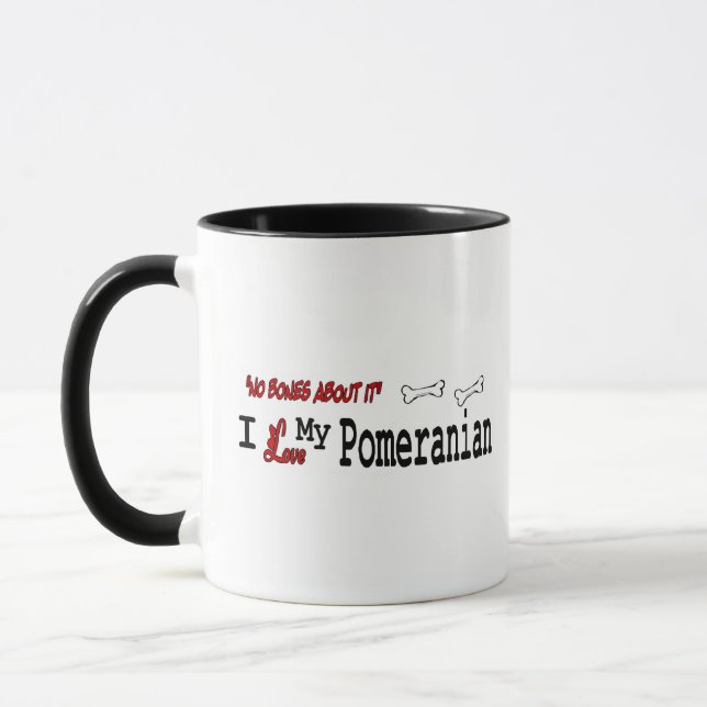Taza Mug Pomeranian (I Love) (Izquierda)