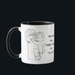 Taza ¡Mug por cumpleaños, vacaciones, cualquier día!<br><div class="desc">Una taza humorística para alguien especial. Añade tu propio texto usando tu estilo de fuente favorito, color, tamaño y redacción. Hacerlo un cumpleaños, una fiesta o cualquier momento. ¡Buena idea de regalo!</div>