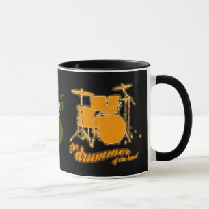 Taza Mug por el baterista