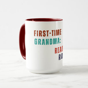 Taza Mug - Primera Abuela: Listo Para La Segunda Ronda