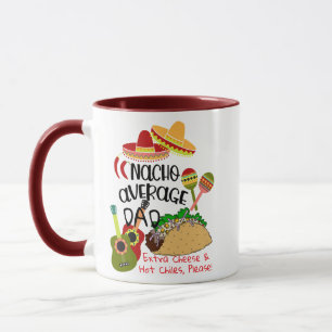 Taza Mug Promedio de Nacho - Queso extra y chiles calie