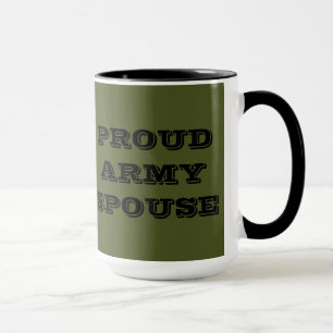 Taza Mug Proud Army Spouse