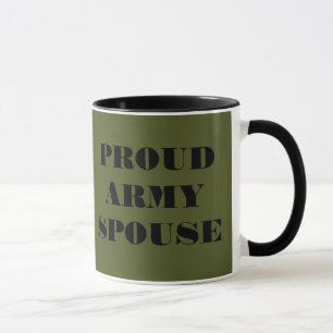 Taza Mug Proud Army Spouse