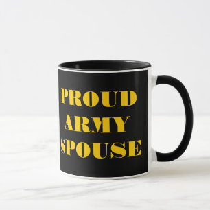 Taza Mug Proud Army Spouse