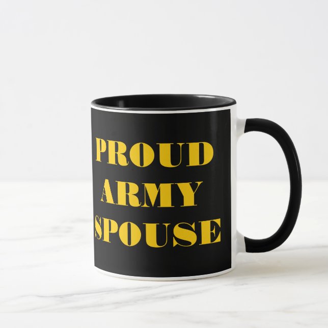 Taza Mug Proud Army Spouse (Derecha)