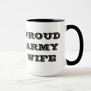 Taza Mug Proud Army Wife