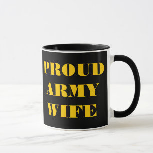 Taza Mug Proud Army Wife