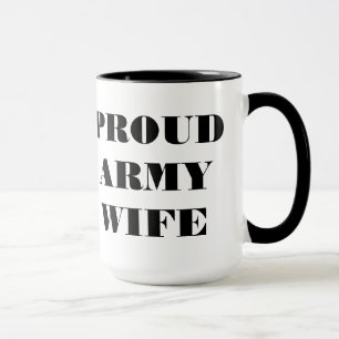 Taza Mug Proud Army Wife