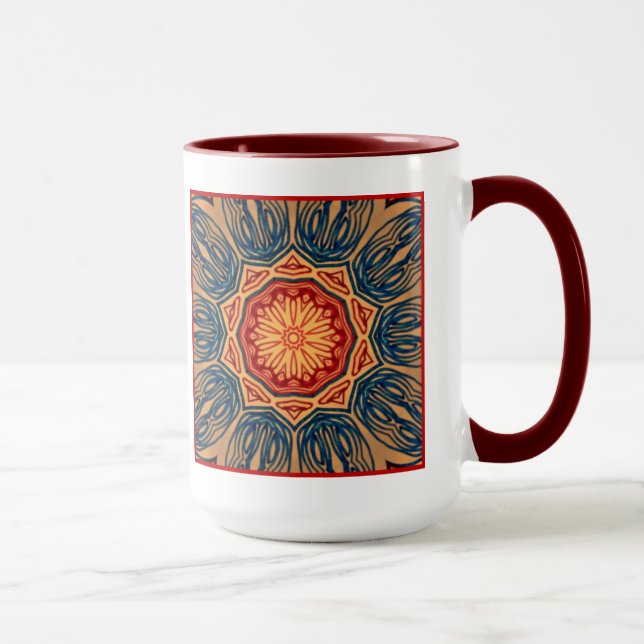 Taza Mug psicodélico (Derecha)