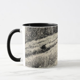 Taza ¡¡¡Mug Quail en vuelo!!