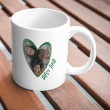 Mug Regalo de papá de padre - Foto y mensaje del P
