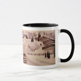 Taza Mug residencial modernista de los años 60